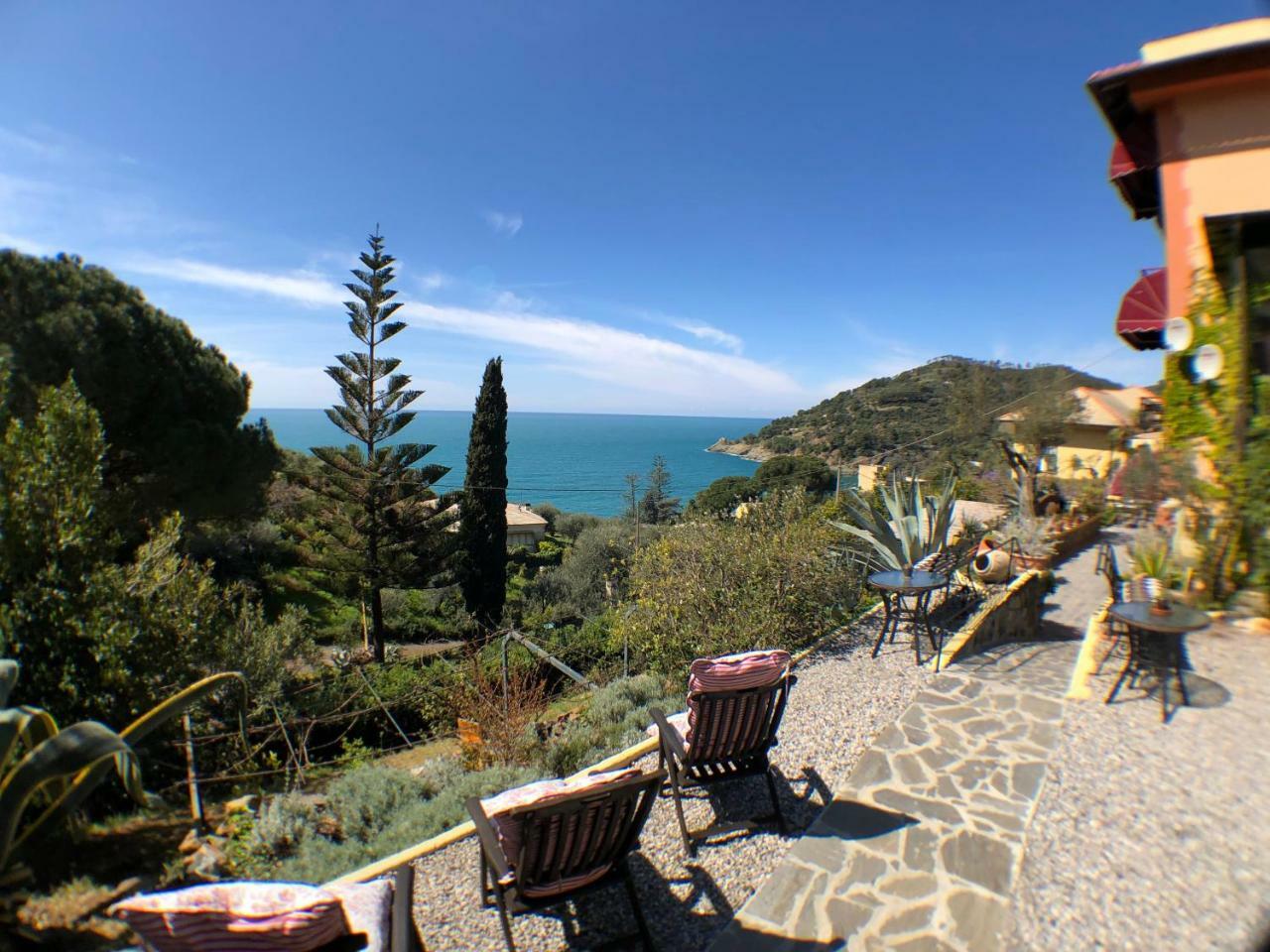 Hotel Villa Belvedere Bonassola Exteriör bild