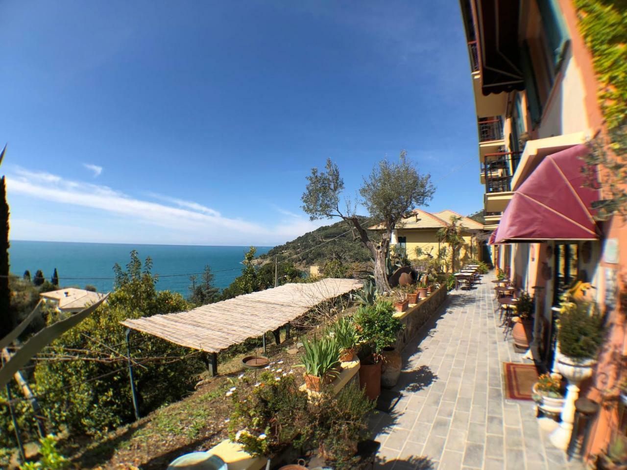 Hotel Villa Belvedere Bonassola Exteriör bild