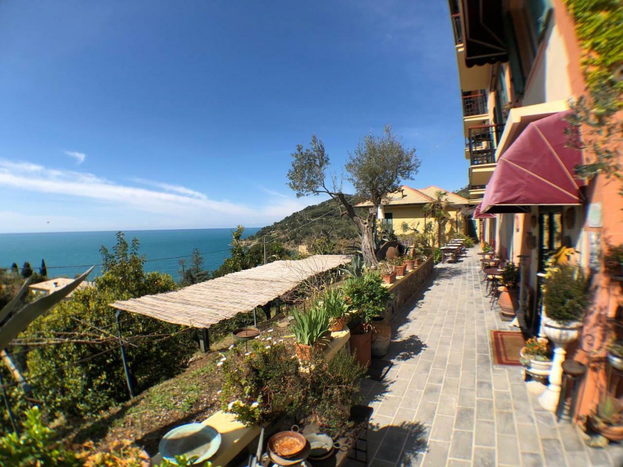 Hotel Villa Belvedere Bonassola Exteriör bild